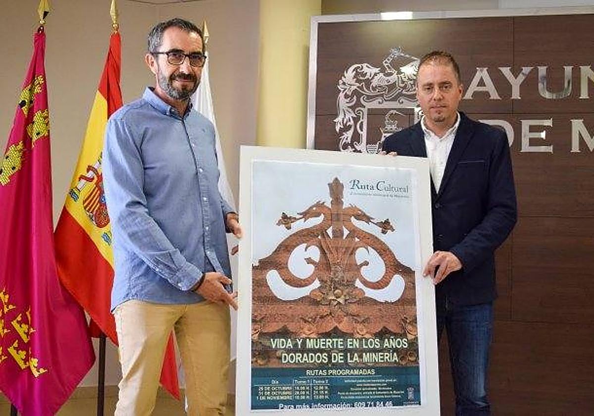 Presentación de las rutas culturales al cementerio de Mazarrón.
