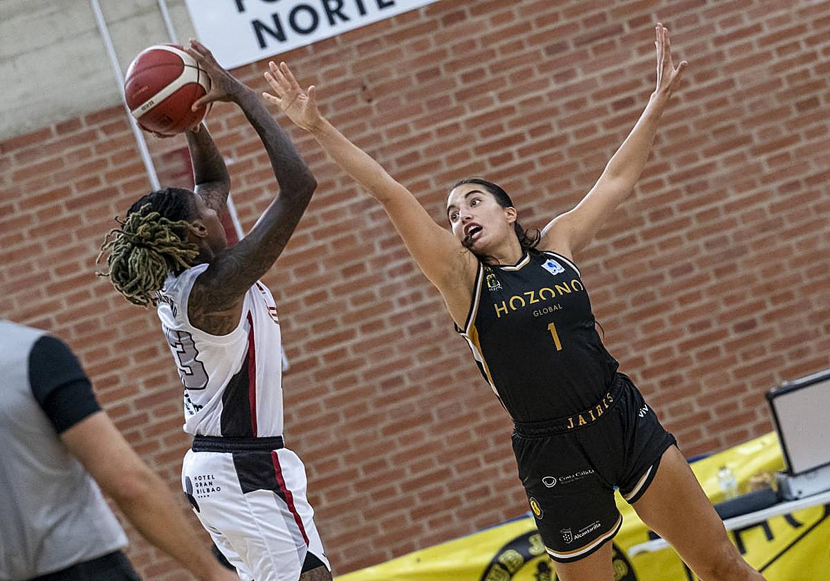 Las imágenes del patido Jairis-Gernika (55-66)