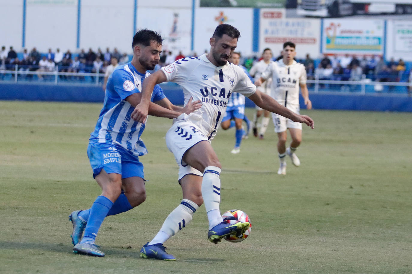 Las imágenes del Águilas-UCAM Murcia (1-0)