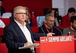 El secretario general del PSRM, José Vélez, en una imagen de archivo.