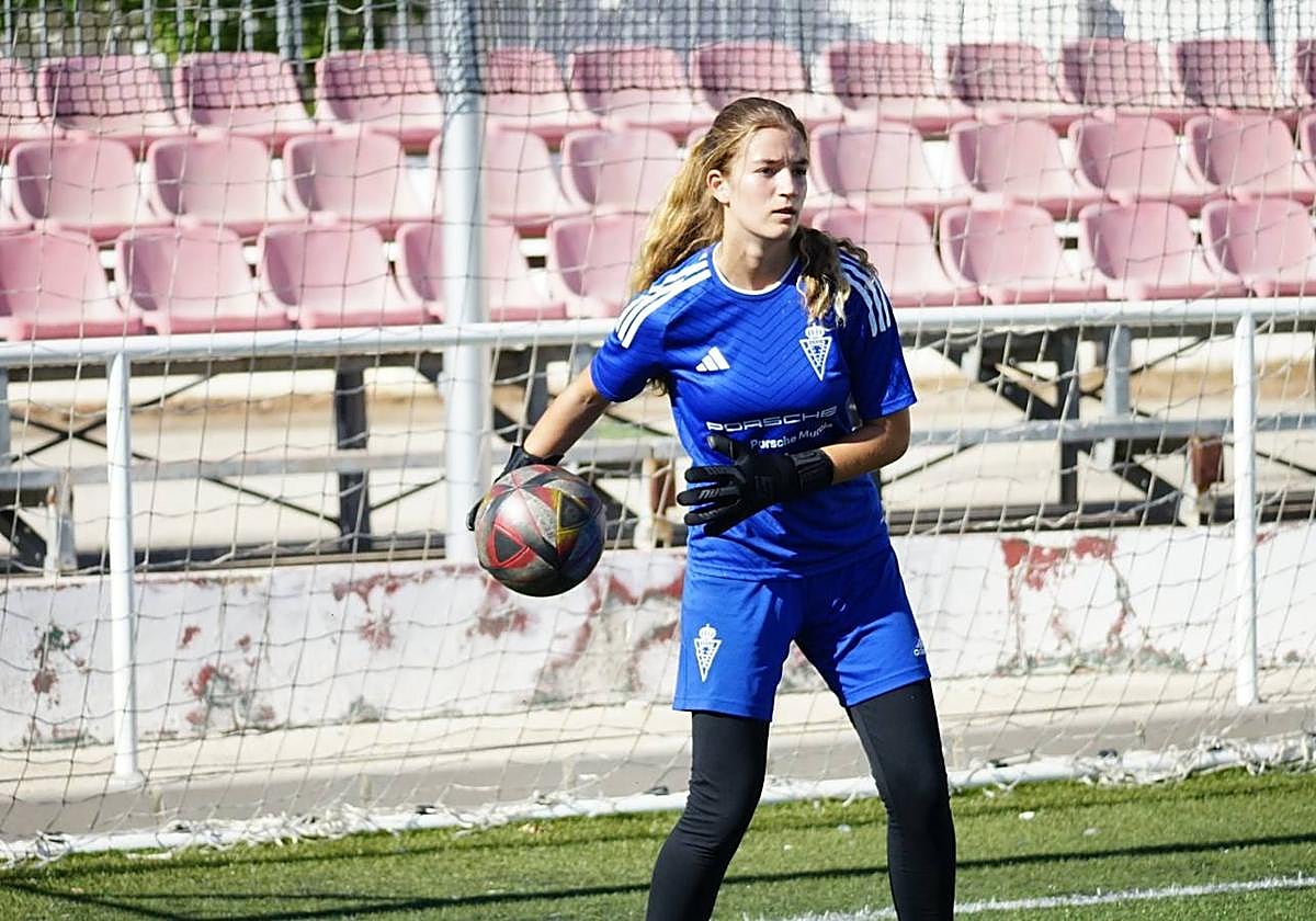 María, del Murcia Femenino.