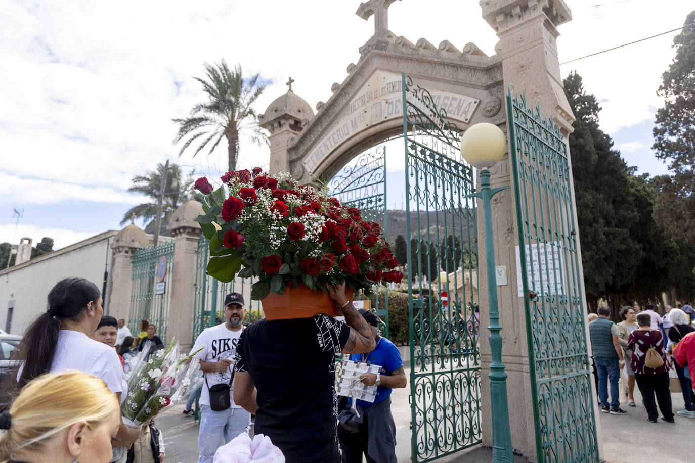 El Día de Todos los Santos en Cartagena, en imágenes