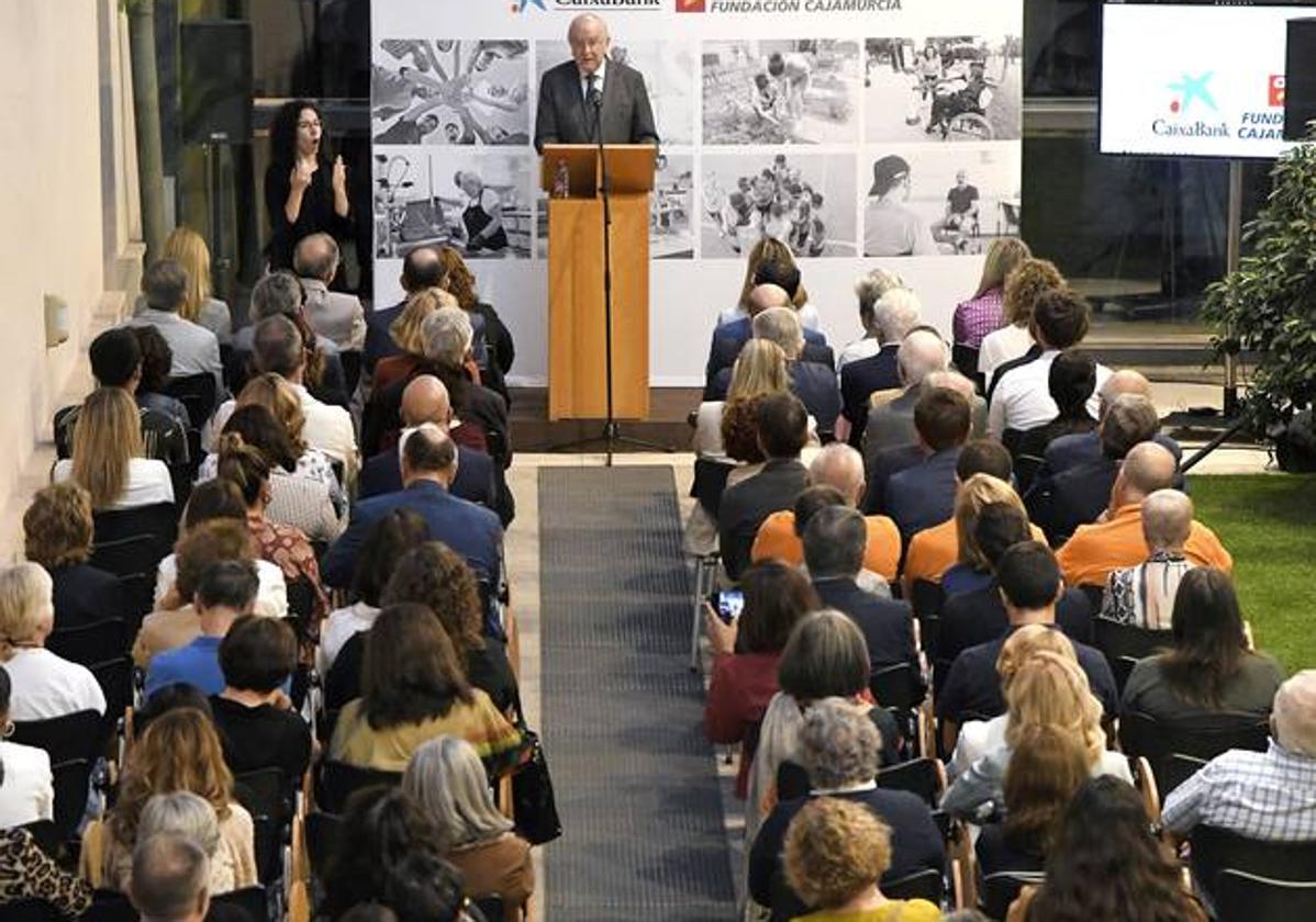 Carlos Egea durante su intervención.