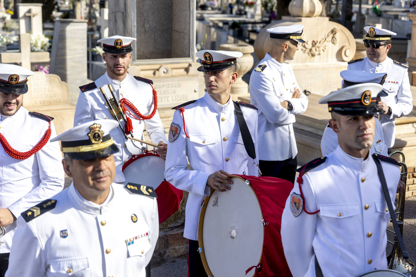La Armada celebra el el día de los Fieles Difuntos en Cartagena