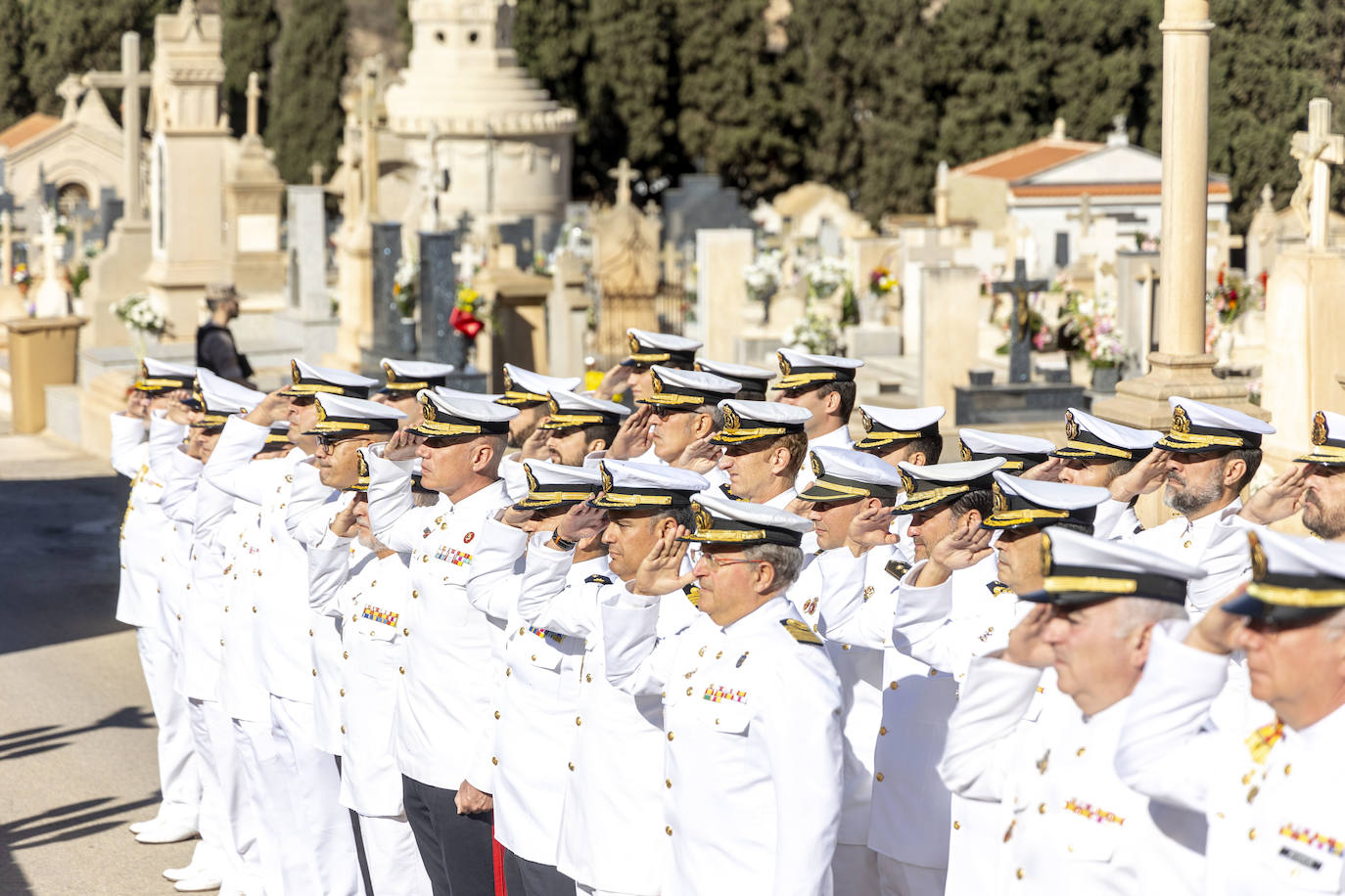 La Armada celebra el el día de los Fieles Difuntos en Cartagena