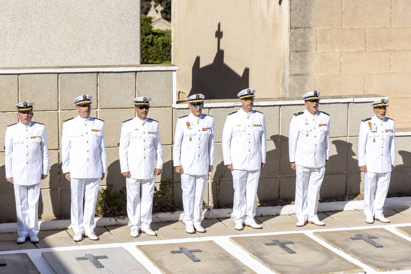 La Armada celebra el el día de los Fieles Difuntos en Cartagena