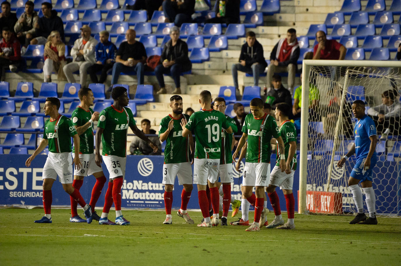 Las imágenes del Deportivo Murica-Alavés (0-10)