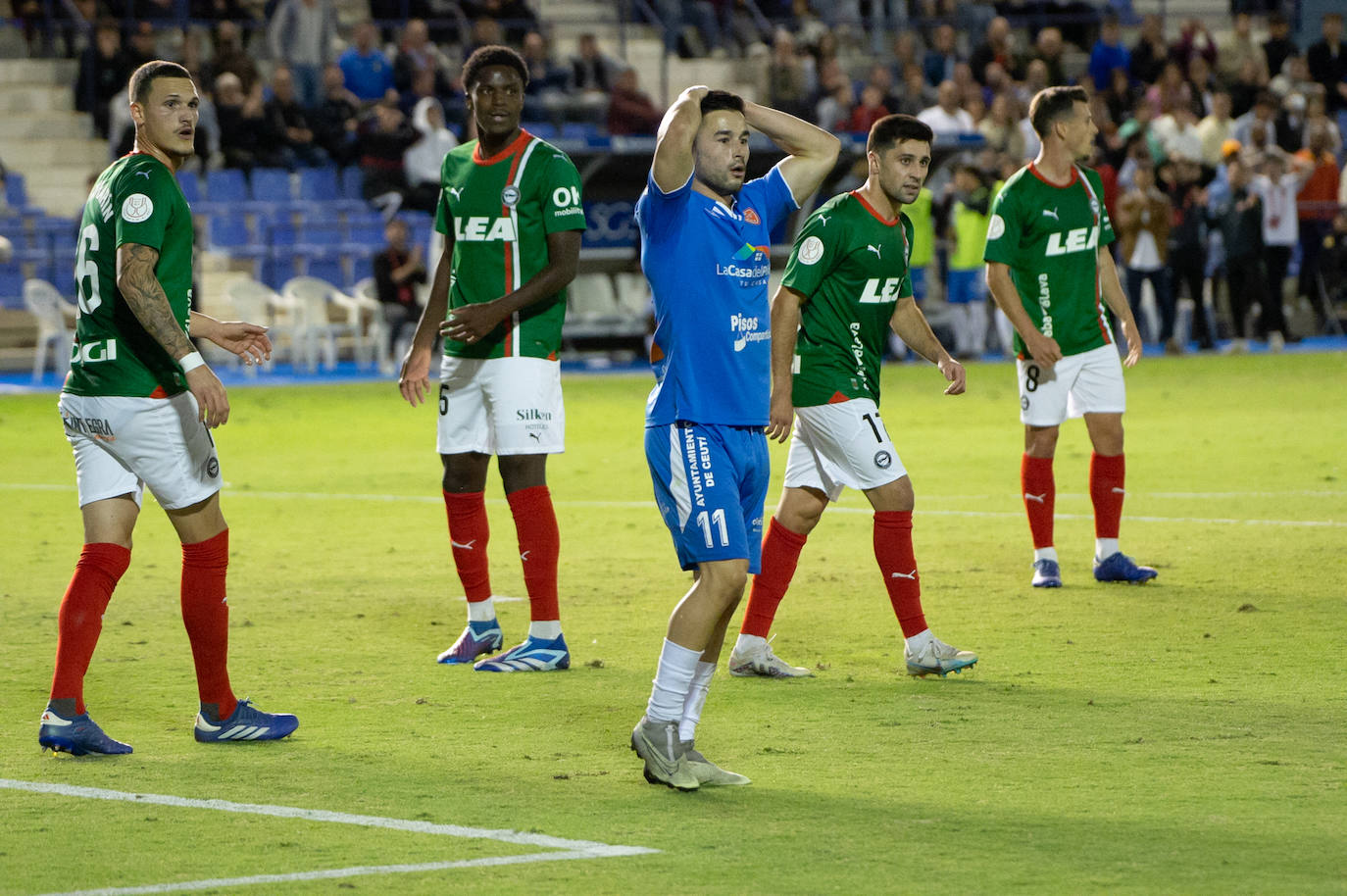 Las imágenes del Deportivo Murica-Alavés (0-10)