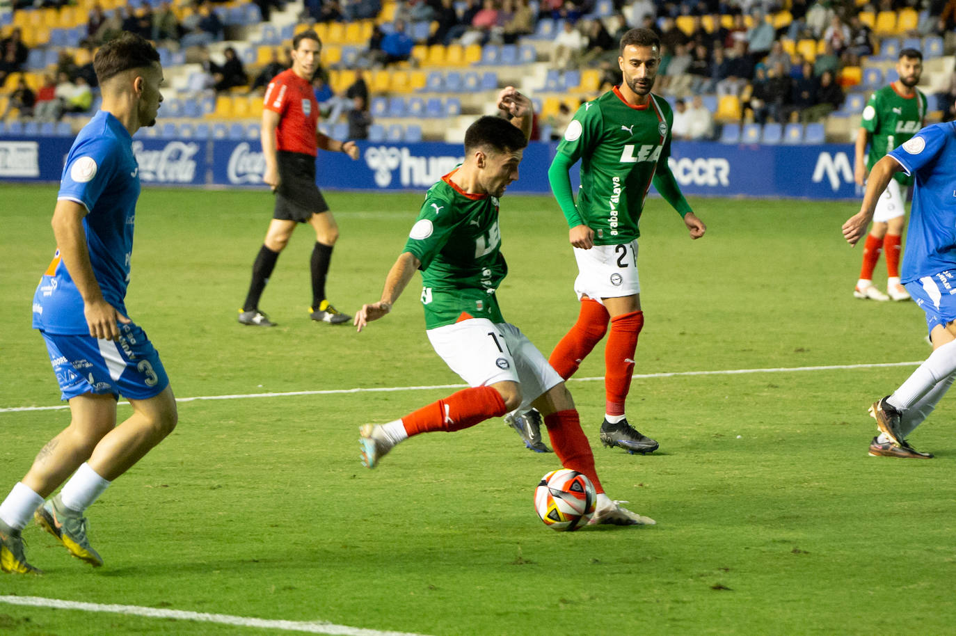 Las imágenes del Deportivo Murica-Alavés (0-10)