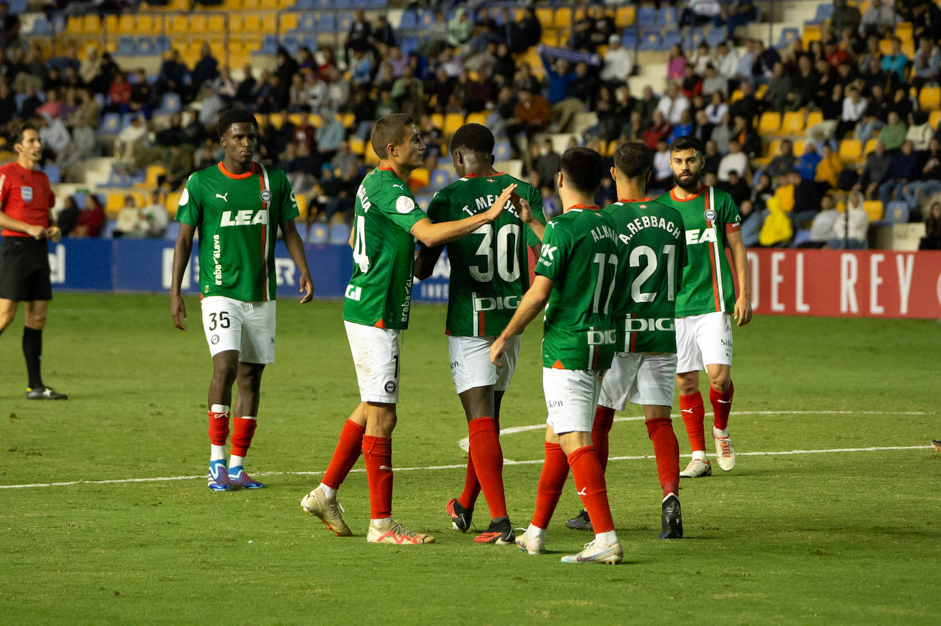 Las imágenes del Deportivo Murica-Alavés (0-10)