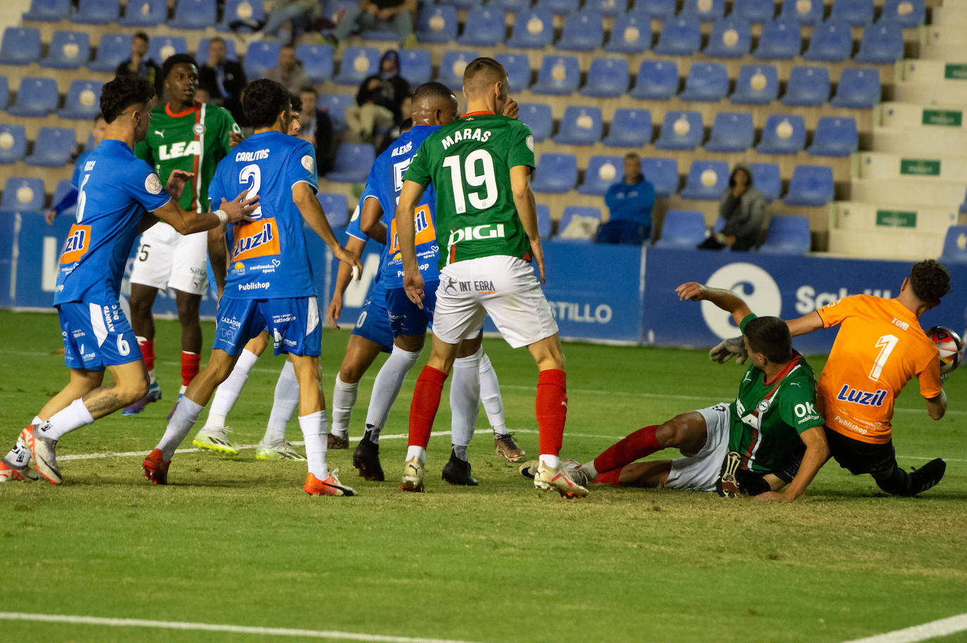 Las imágenes del Deportivo Murica-Alavés (0-10)