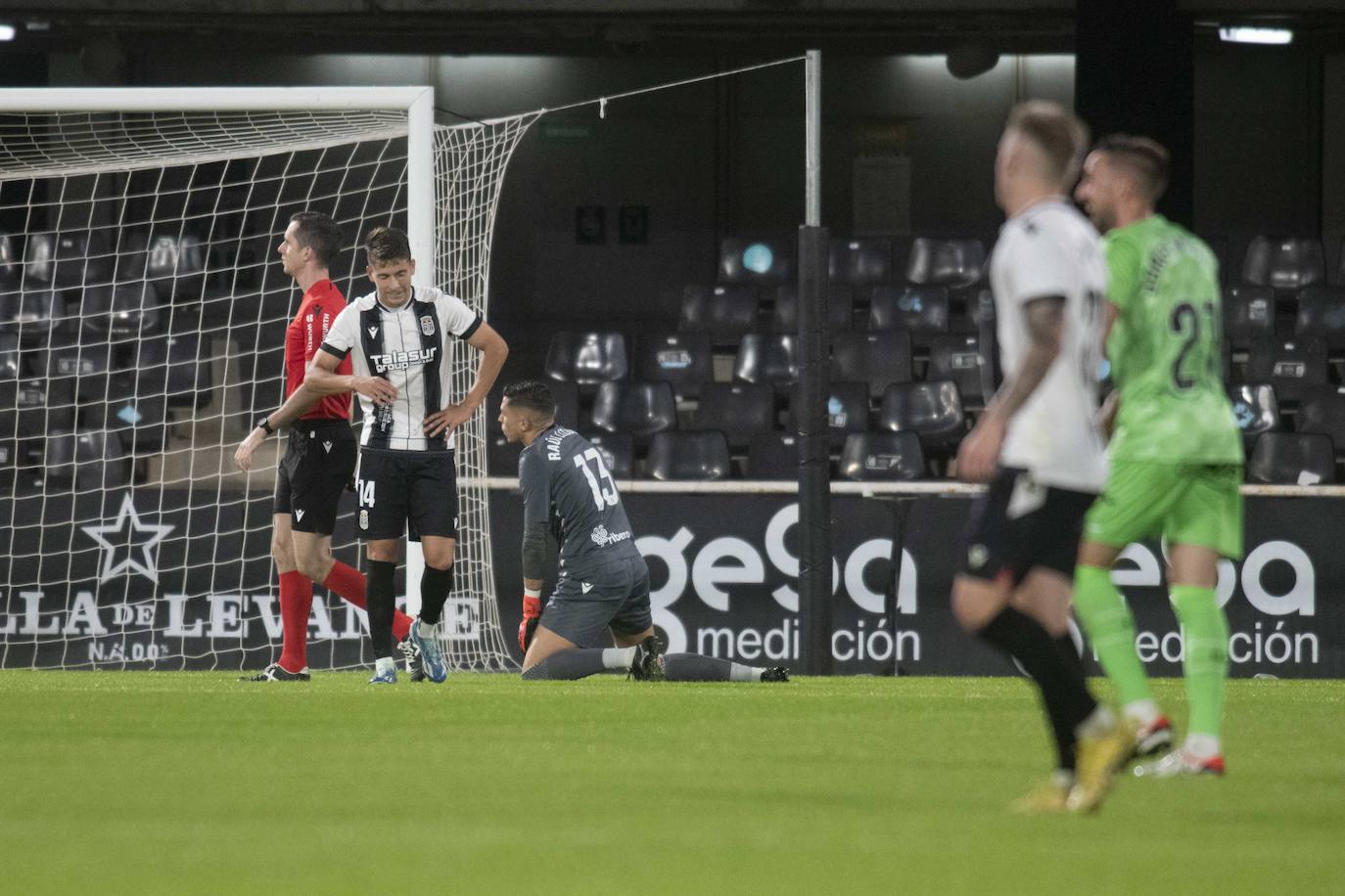 La derrota del Cartagena frente al Leganés, en imágenes