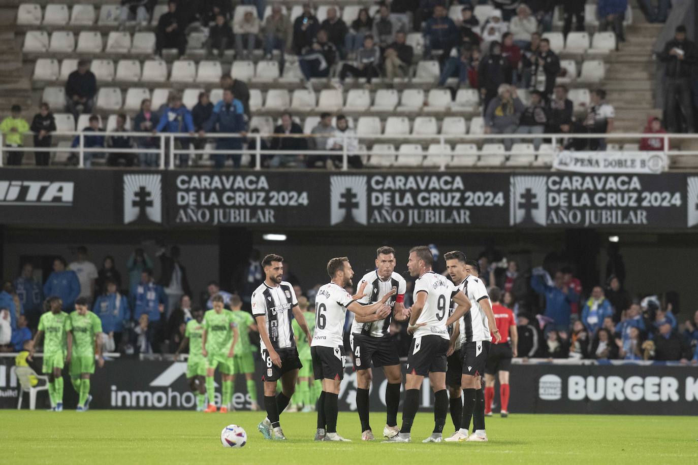 La derrota del Cartagena frente al Leganés, en imágenes