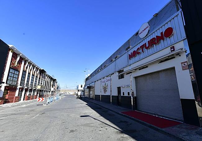 La discoteca Nocturno, frente a Teatre, este domingo.