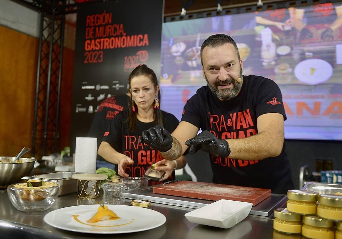 Cundi Sánchez y Tomás Écija, este domingo, en Región de Murcia Gastronómica.