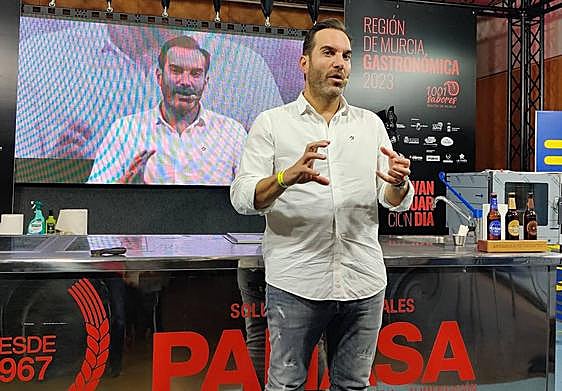 Mario Sandoval, este domingo, en Región de Murcia Gastronómica.