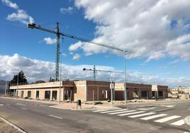 Imagen de archivo de la construcción del nuevo colegio.