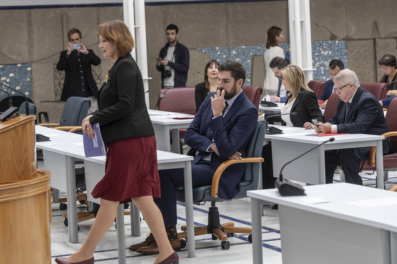 Pleno en la Asamblea Regional del miércoles 8 de septiembre