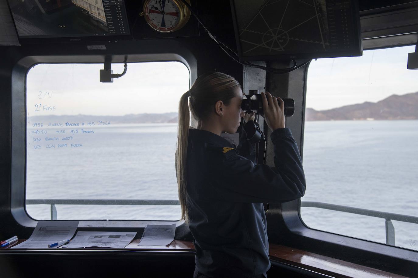 Maniobras de vigilancia y protección de la OTAN en Cartagena