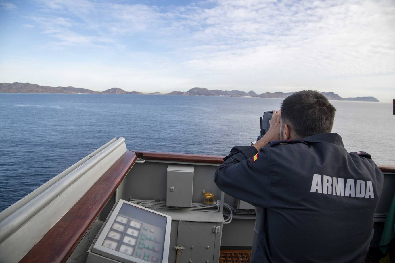 Maniobras de vigilancia y protección de la OTAN en Cartagena