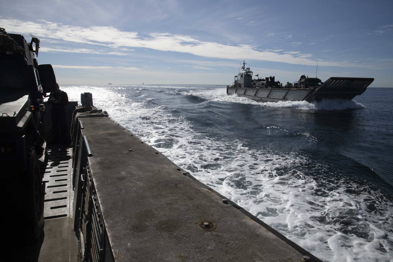 Maniobras de vigilancia y protección de la OTAN en Cartagena