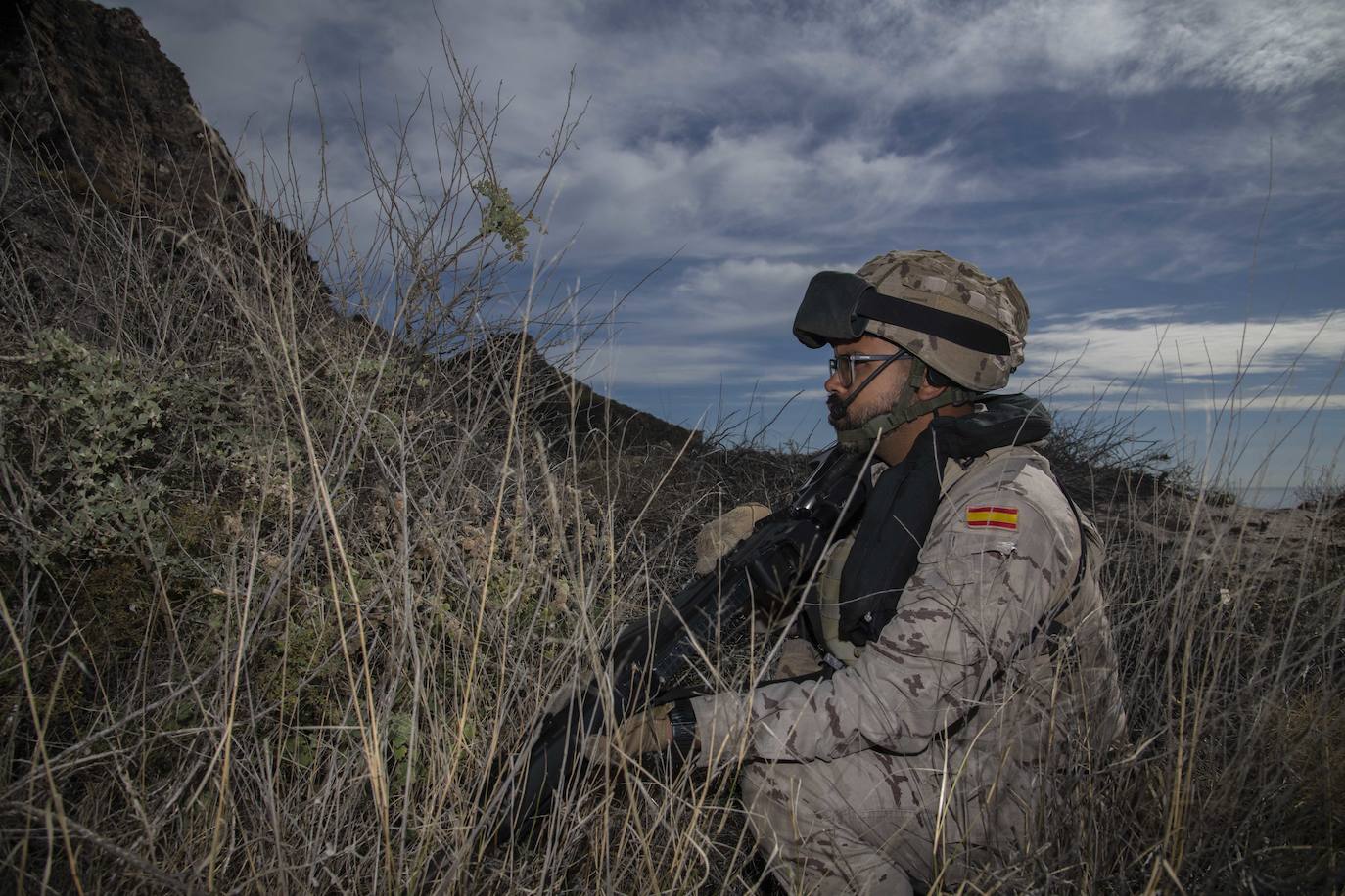 Maniobras de vigilancia y protección de la OTAN en Cartagena