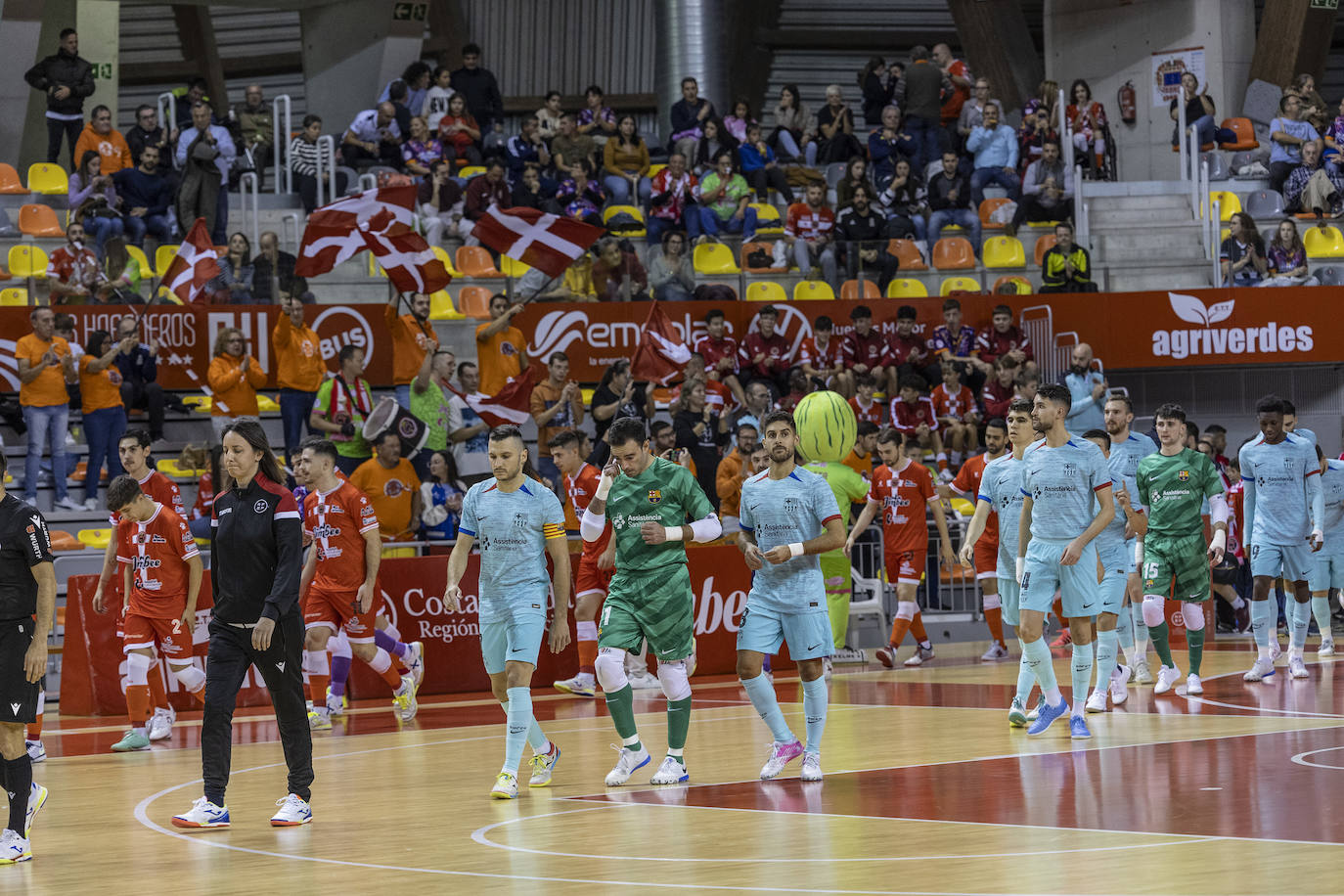 Las imágenes del Jimbee-Barcelona (2-3)