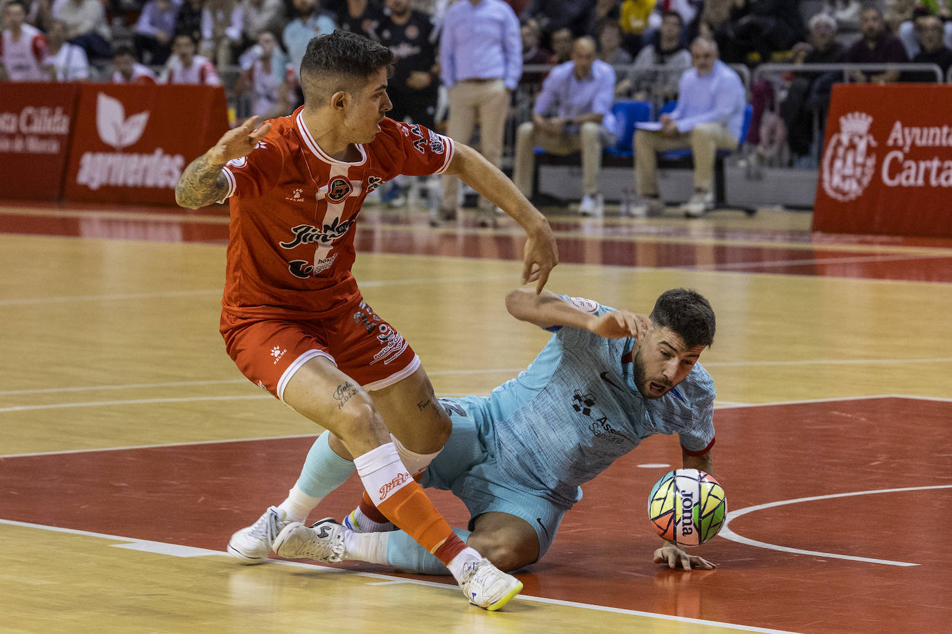 Las imágenes del Jimbee-Barcelona (2-3)