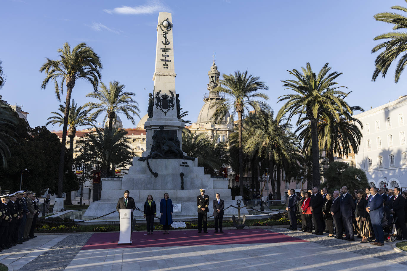 Las imágenes del centenario del monumento a los Héroes de Cavite