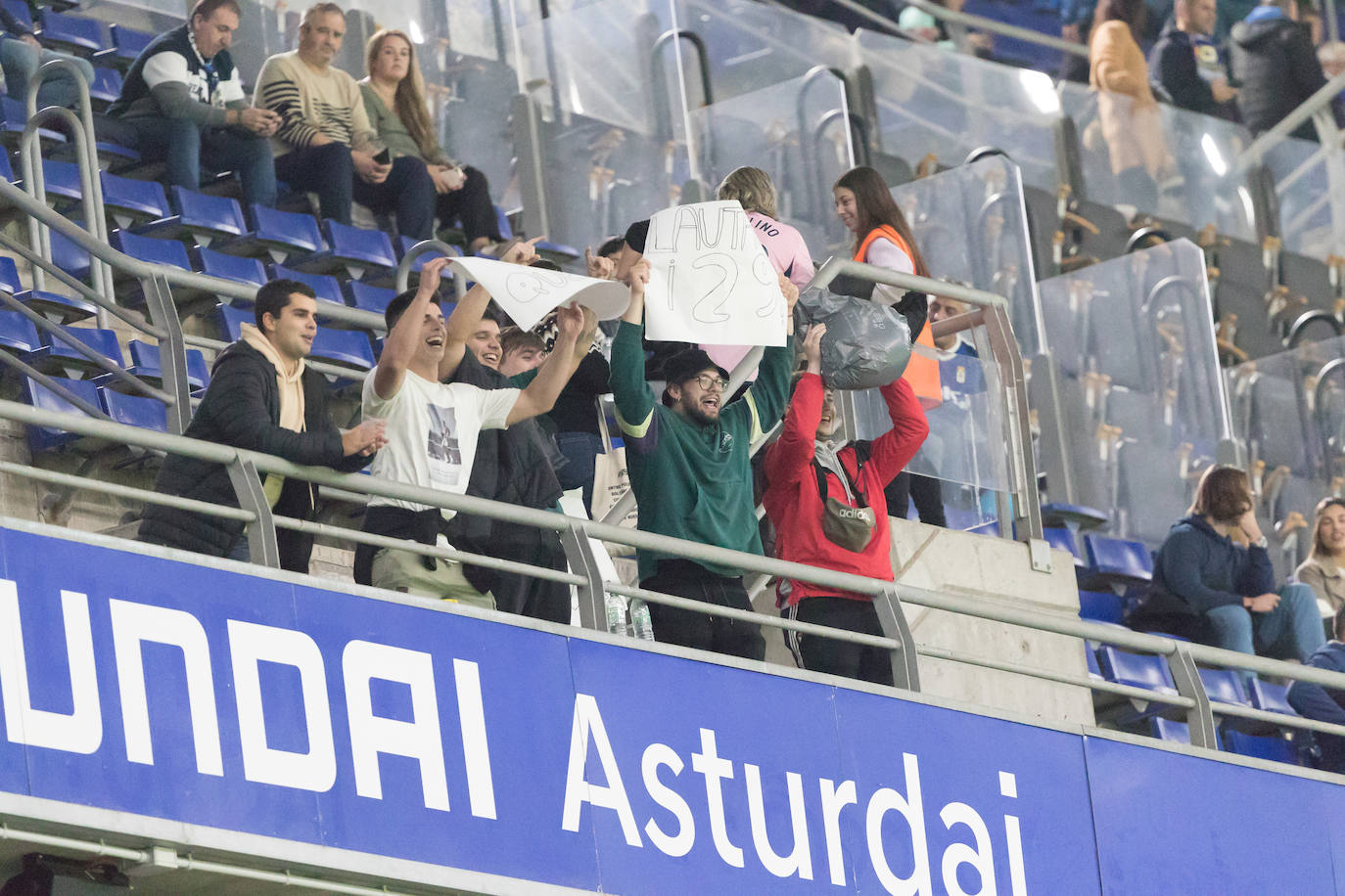 El empate del Cartagena frente al Real Oviedo, en imágenes