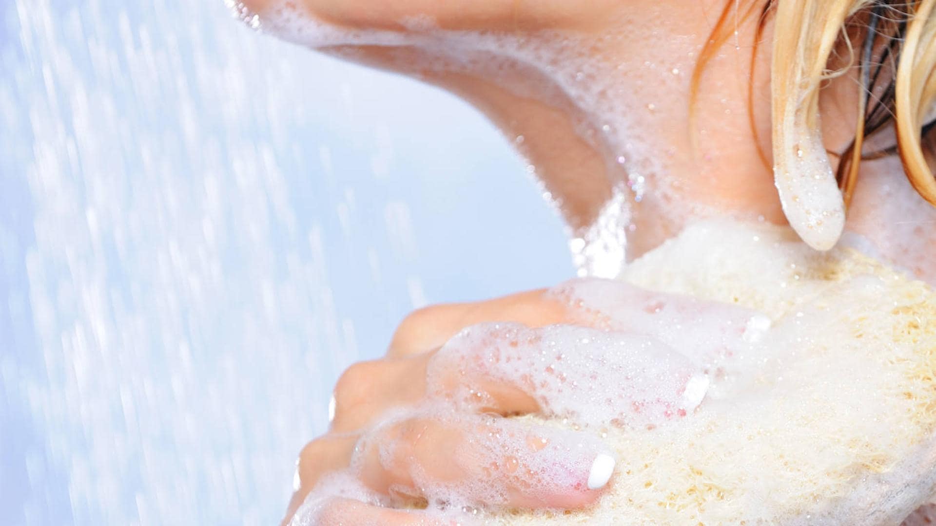 A pharmacist ends the debate about whether or not it is better to use a sponge when showering
