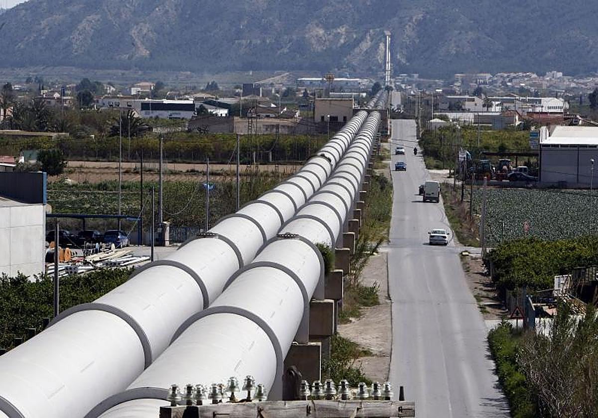 Detectan una nueva fuga en los tubos del Trasvase