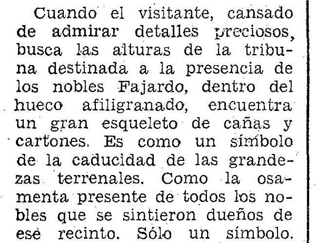 Una crónica de LA VERDAD lo citaba en 1971.