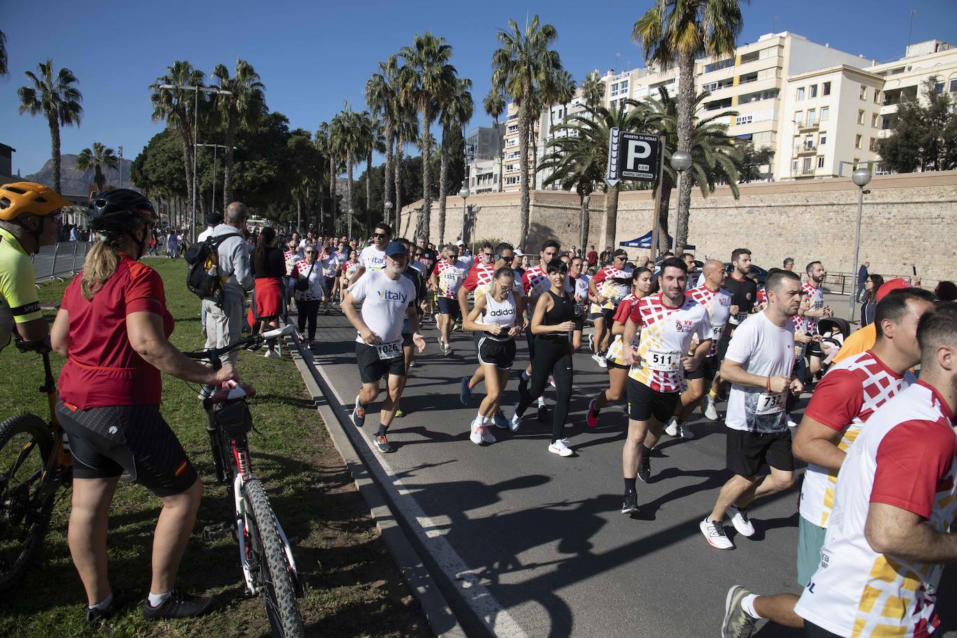 La vigésima edición del Cross de Artillería de Cartagena, en imágenes