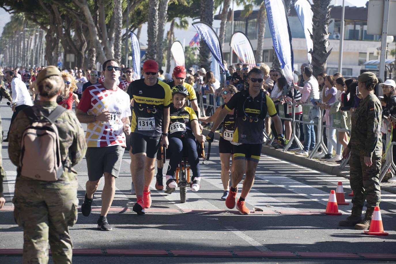 La vigésima edición del Cross de Artillería de Cartagena, en imágenes