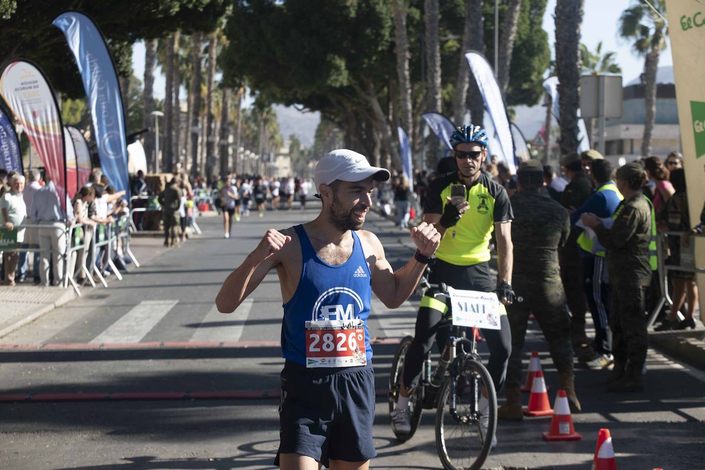 La vigésima edición del Cross de Artillería de Cartagena, en imágenes