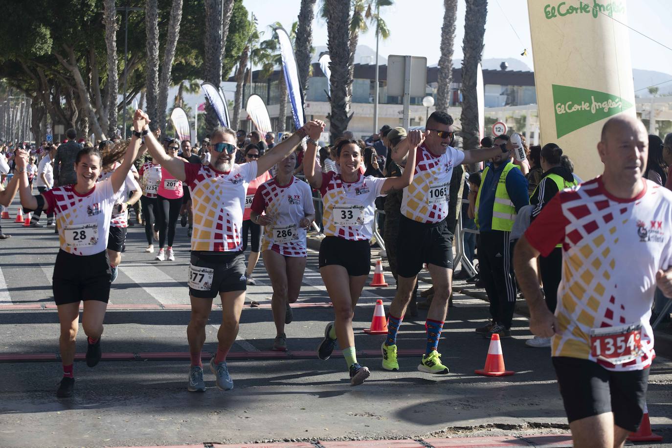 La vigésima edición del Cross de Artillería de Cartagena, en imágenes