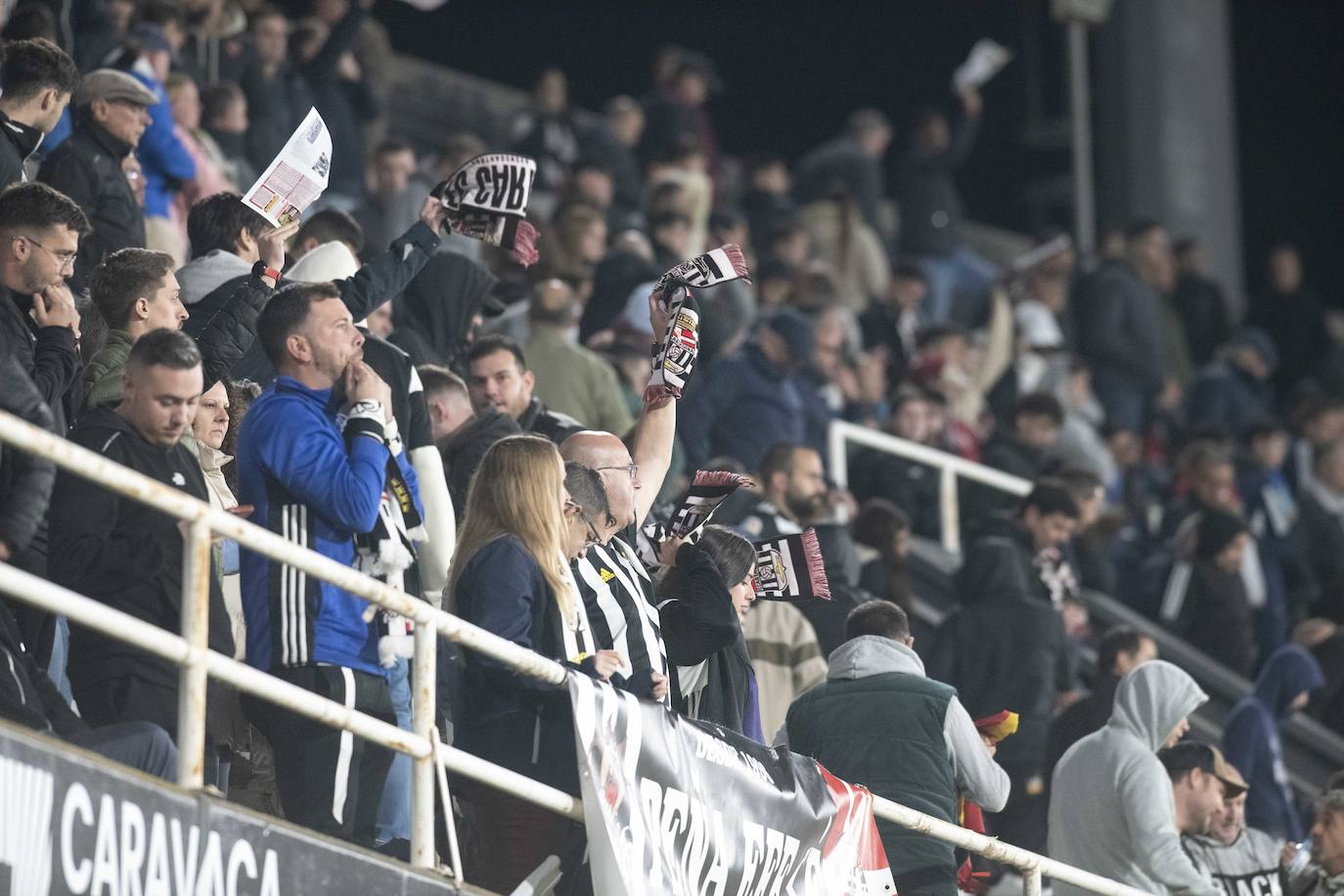 El empate del Cartagena frente al Albacete, en imágenes