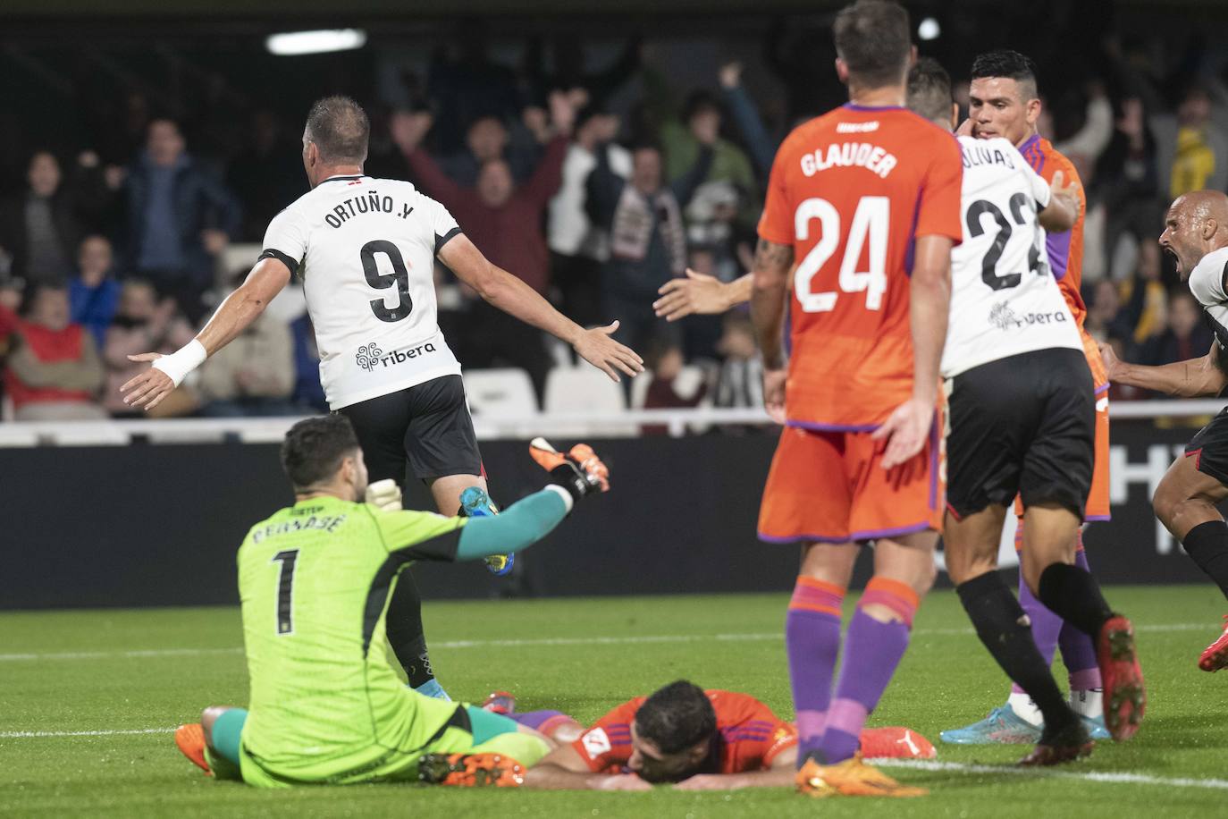 El empate del Cartagena frente al Albacete, en imágenes