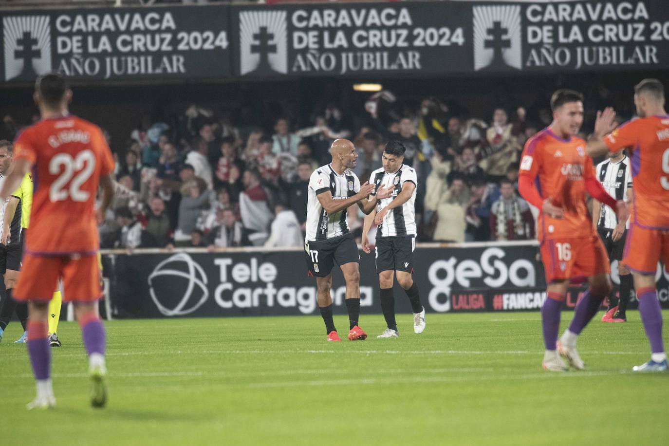 El empate del Cartagena frente al Albacete, en imágenes