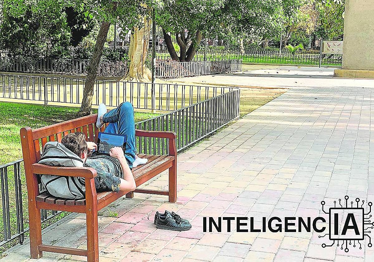 Qué pensará de todo este lío el joven de la fotografía