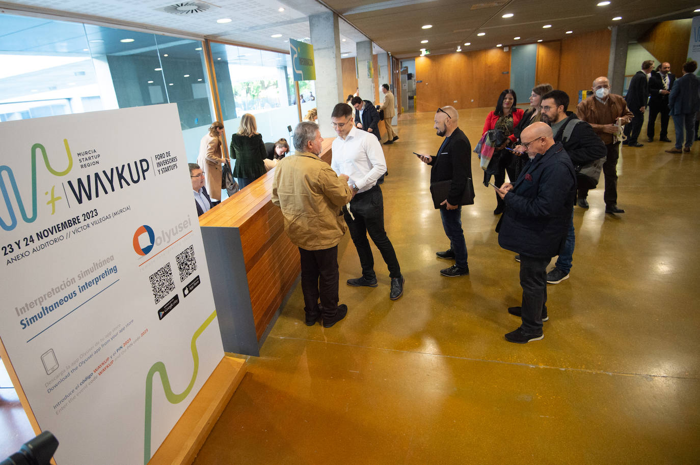 La inauguración del foro de inversores &#039;Waykup Murcia Startup Region&#039;, en imágenes