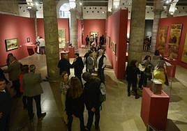 La inauguración de la exposición por el 100 aniversario del Suplemento Literario de LA VERDAD, en imágenes