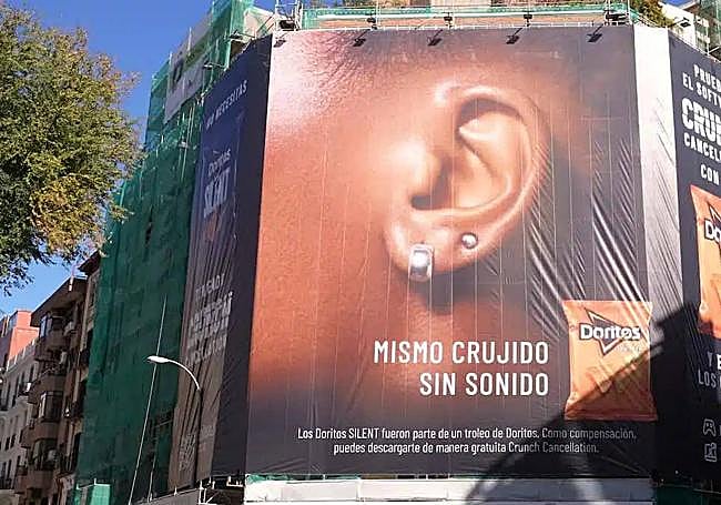 Anuncio de la campaña Doritos Silent.