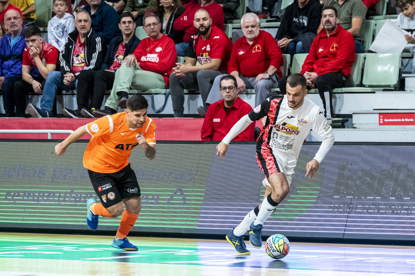 El empate de ElPozo Murcia frente al Ribera Navarra, en imágenes