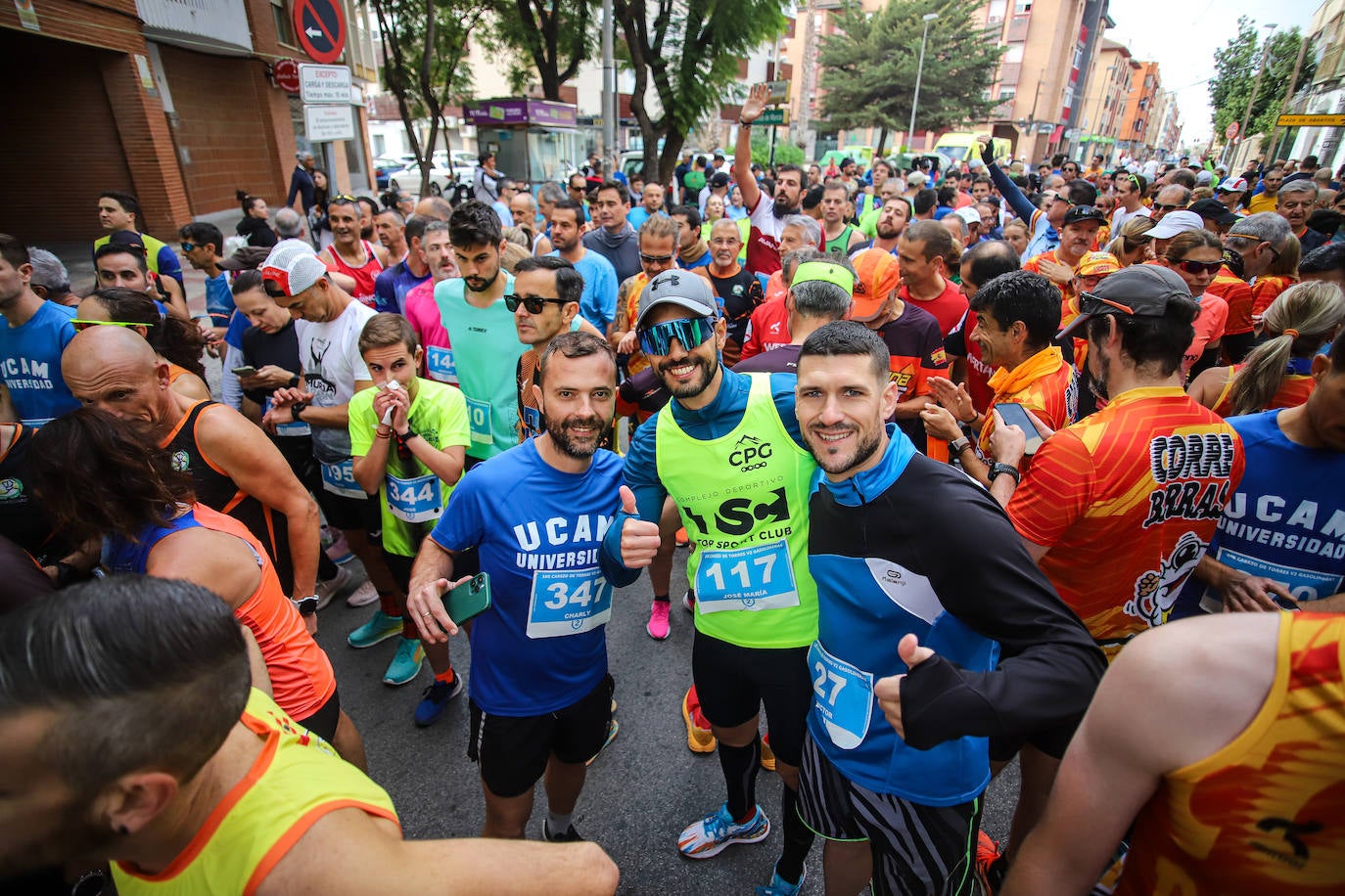 Medio millar de corredores contra el cáncer en Cabezo de Torres