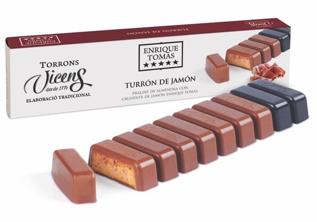 Turrón de jamón.