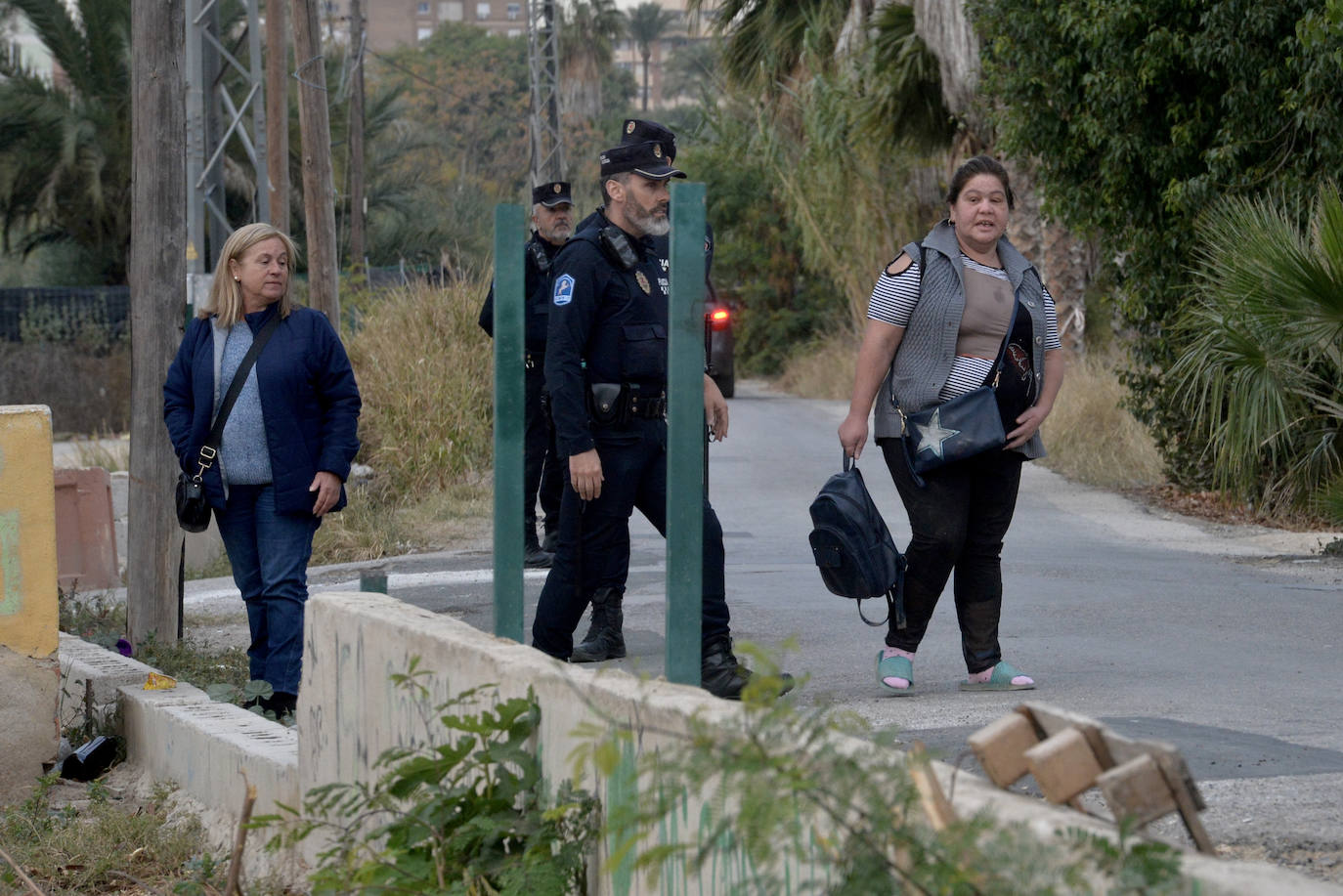 El desalojo del poblado chabolista de La Fica, en imágenes