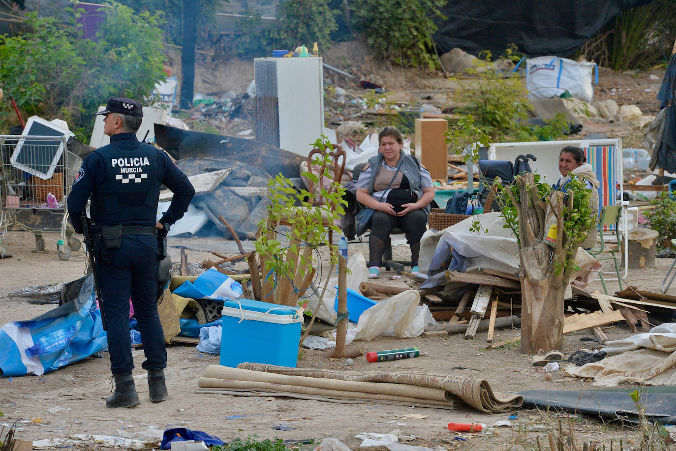 El desalojo del poblado chabolista de La Fica, en imágenes