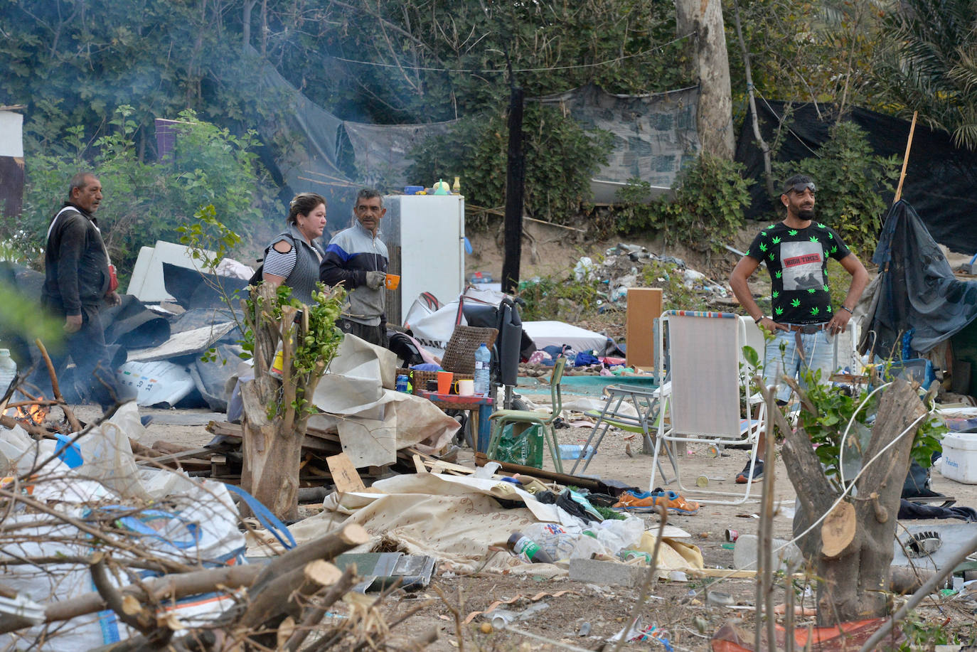 El desalojo del poblado chabolista de La Fica, en imágenes